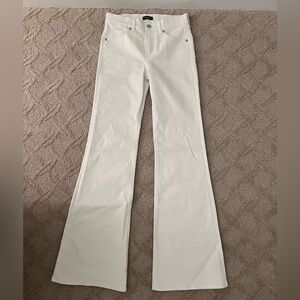 Express White Flare Jeans